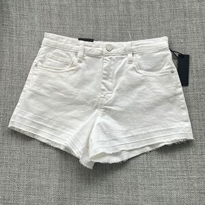 BlankNYC Jean Shorts Womens Size 27‎ White The Lenox Cut Off Denim